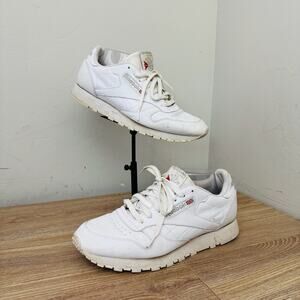 Reebok White Classic Sneakers Men’s Size 10